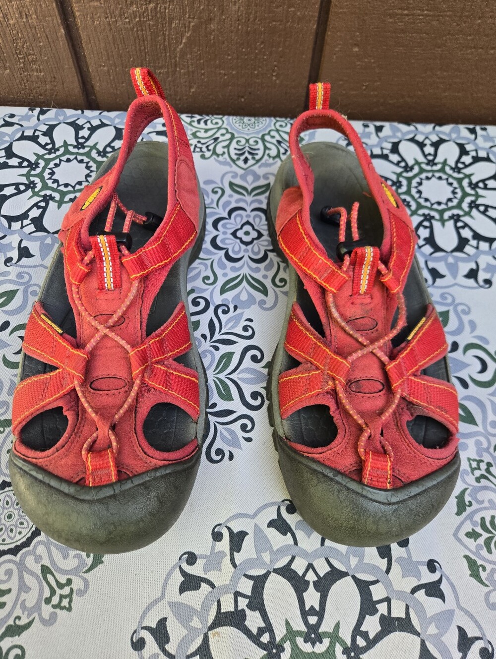 Keen Red Newport Venice H2 Nylon Waterproof Hiking Sandals